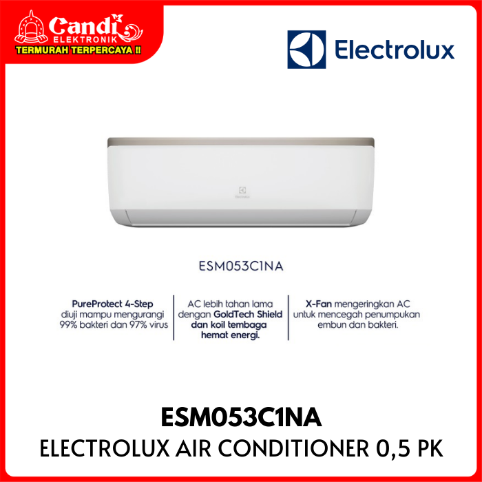 Electrolux Air Conditioner 0,5 Pk, Outdoor : Esm053c1nae, Indoor : Esm053c1nai